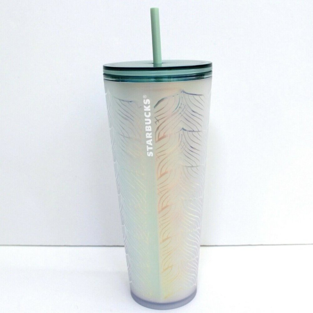 Starbucks 2021 Frosted Siren Tail Acrylic Tumbler